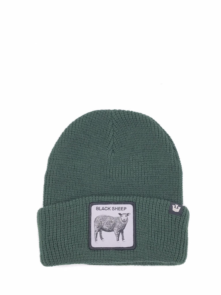 Berretto Black sheep effetto maglia verde BEANIES BLACK SHEEPVERDE GOORIN BROS 