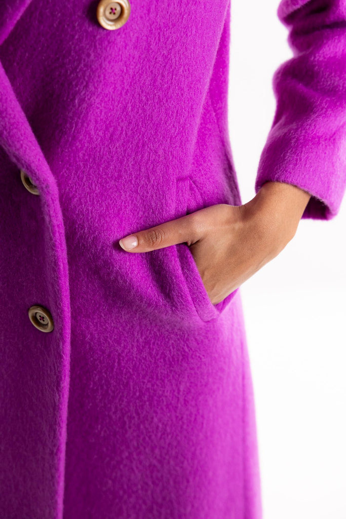 Cappotto over Giada viola GIADA VIOLA BOTTEGA MARTINESE 