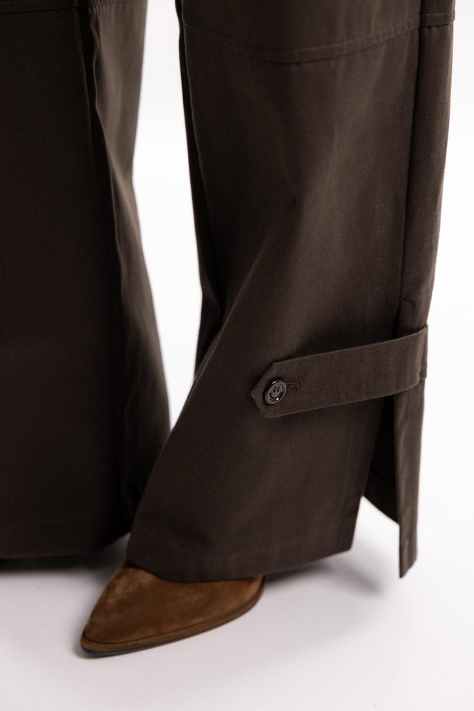 Pantalone cargo fake cioccolato BUW25011 CIOCCOLATO BRAND UNIQUE 