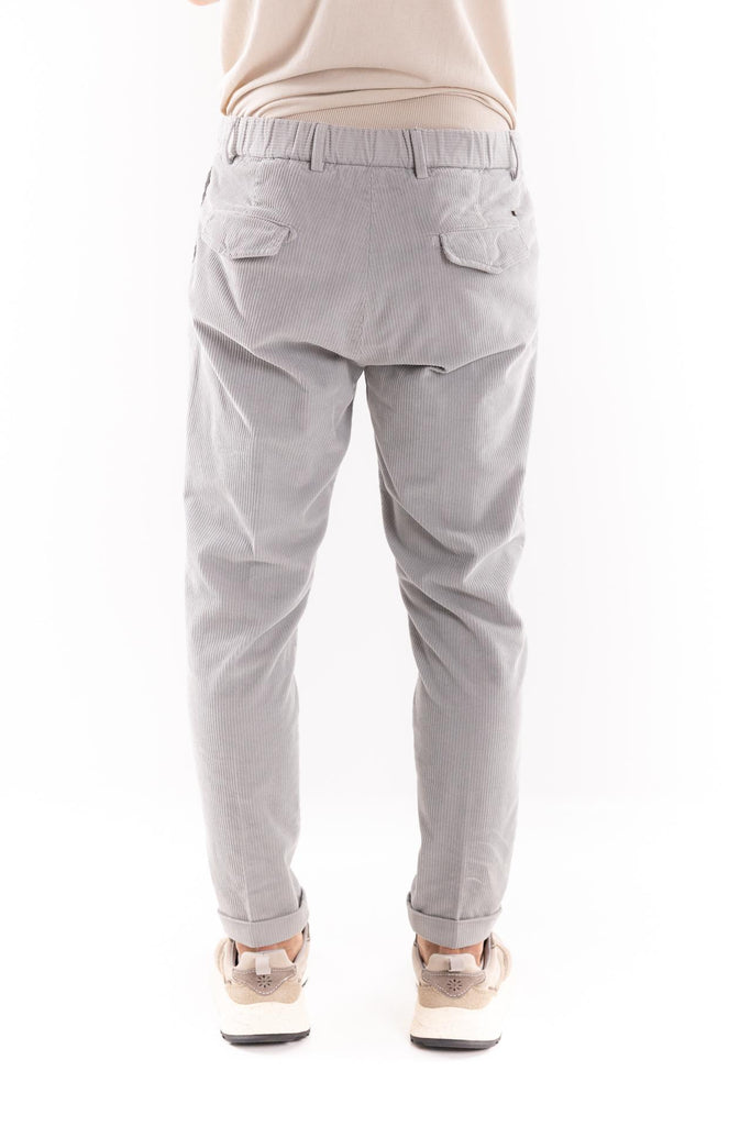 Pantalaccio l'uccello in velluto grigio chiaro OF1F2W4I009 GRIGIO OUTFIT 