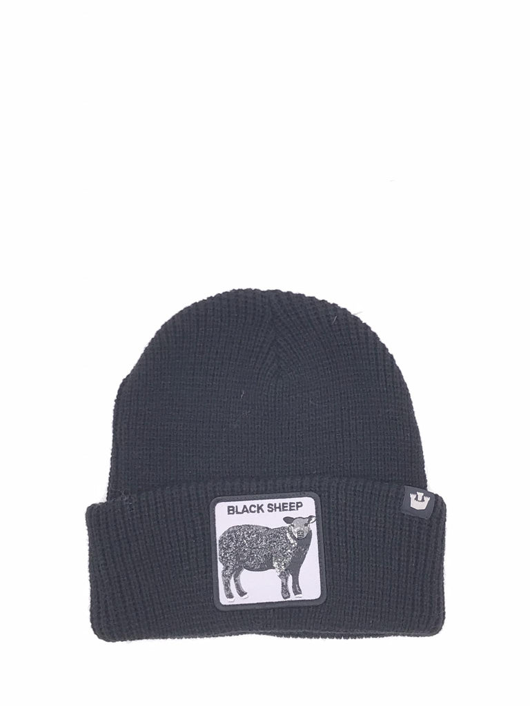 Berretto Black sheep effetto maglia nero BEANIES BLACK SHEEPNERO GOORIN BROS 