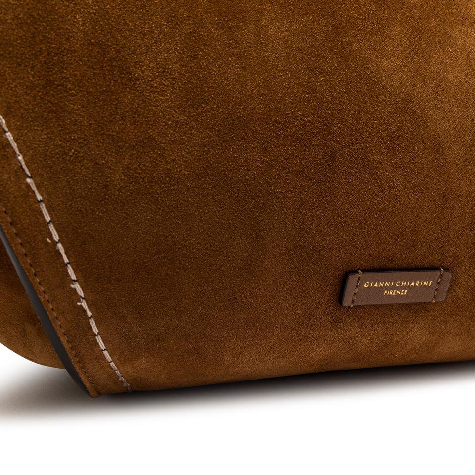 Borsa Bloom in camoscio cognac BS12037 COGNAC GIANNI CHIARINI 