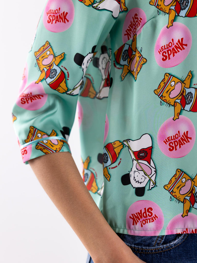 Camicia spoon hello spenk acqua SPOON SPENK ACQUA IL THE' DELLE 5 