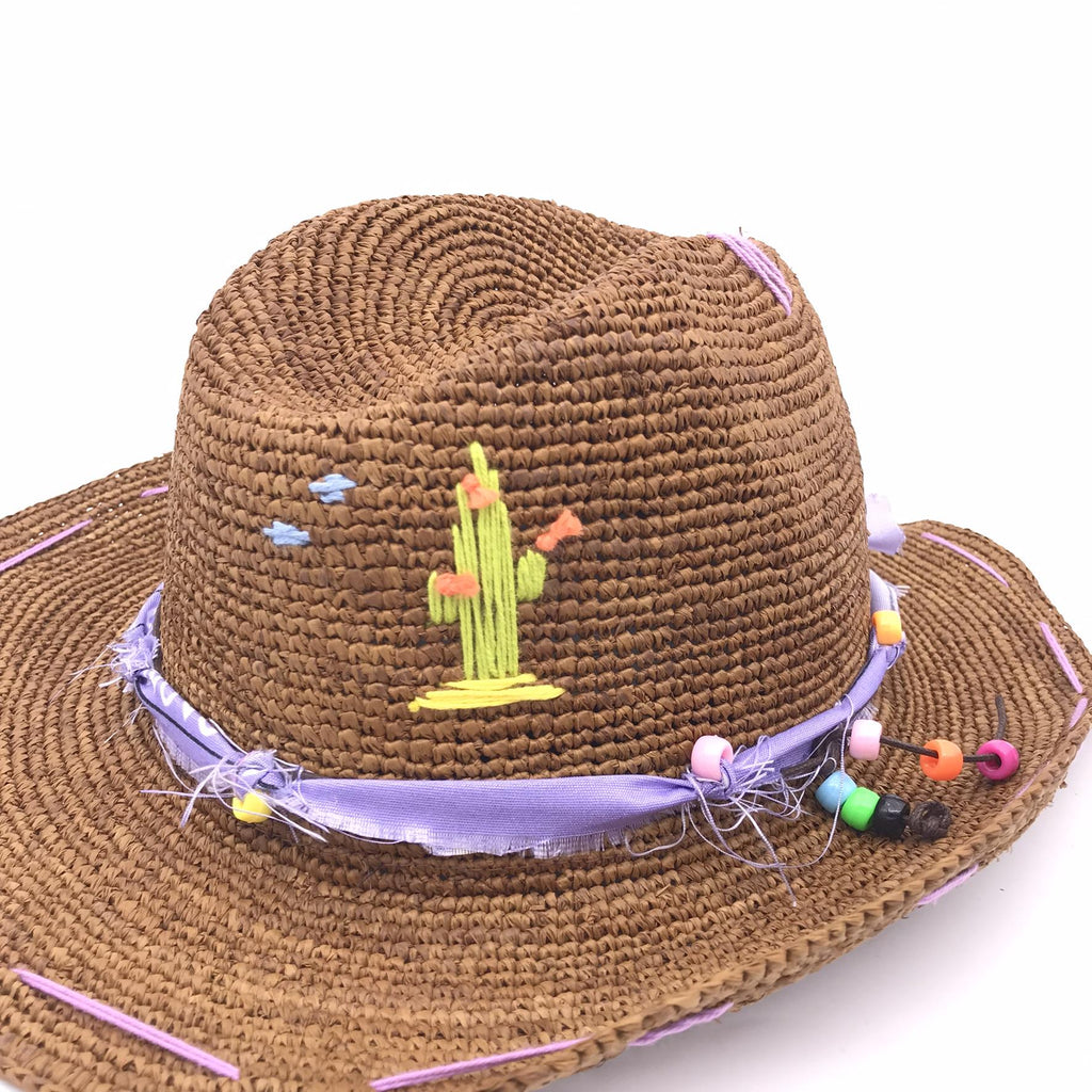 THE HAT GANG SS25-23MARRONE