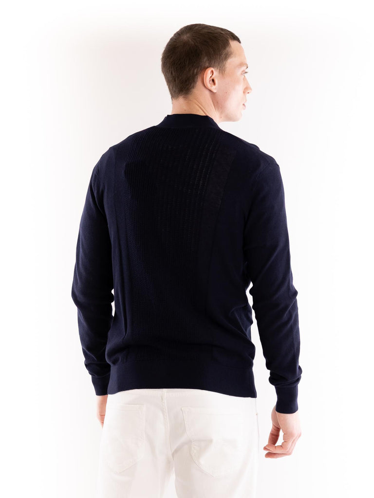 Cardigan uomo blu A043 F3006685 PAOLO PECORA 
