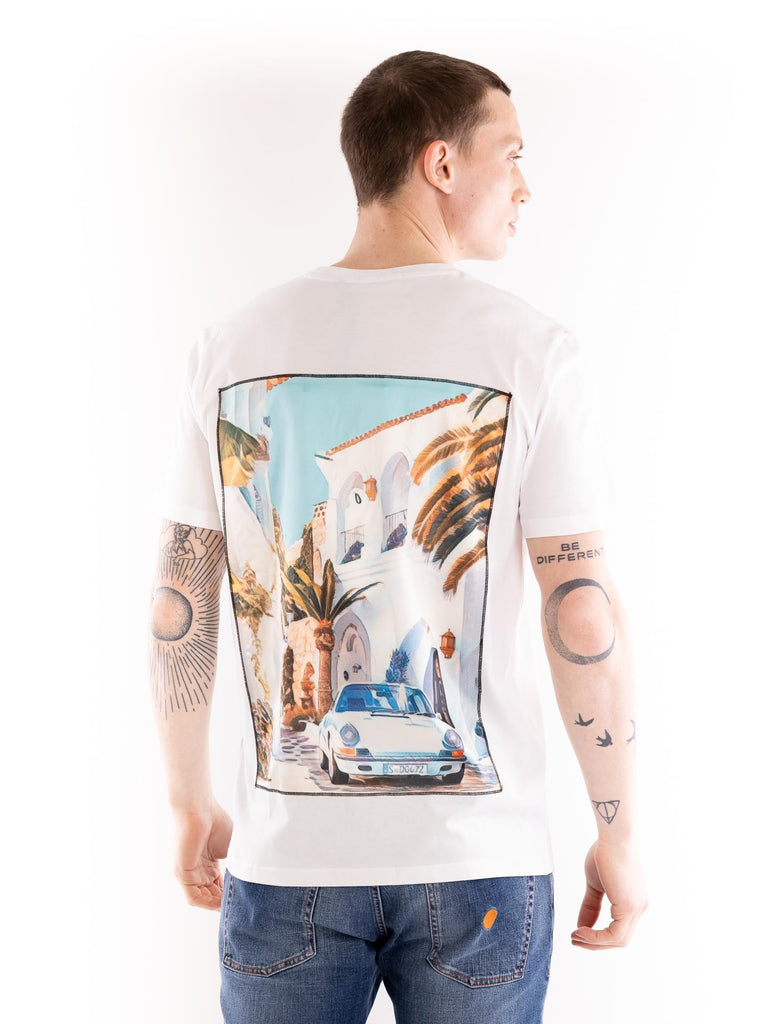 T-shirt uomo Naxos bianca MAN/SUPERICON NAXOS BASTILLE 