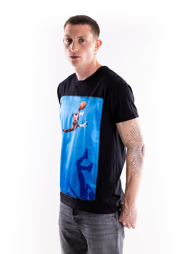T-shirt uomo High nera ICONMAN HIGHNERO BASTILLE 
