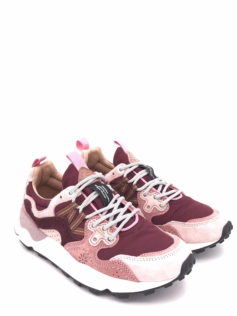 Sneakers donna yamano 3 rosa-bordò YAMANO 3 WOMAN 2M15ROSA-BORDO FLOWER MOUNTAIN 