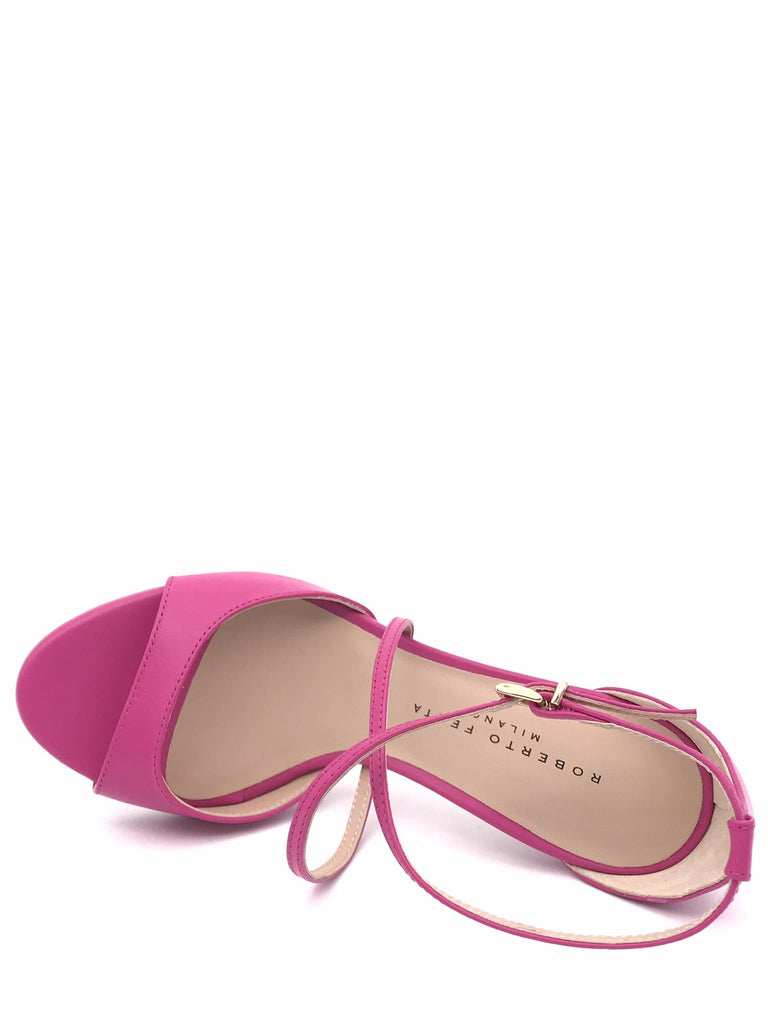 Sandali Matilde in nappa fucsia MATILDE FUCSIA ROBERTO FESTA 