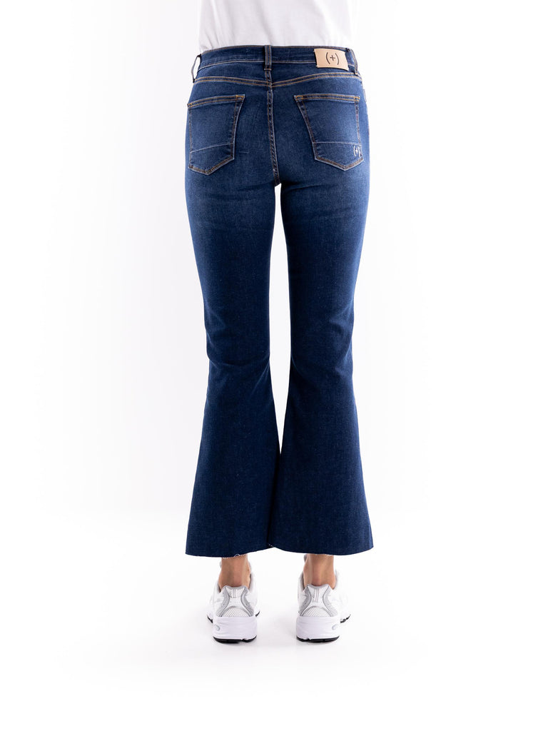 Jeans donna Ingrid trombetta  blu scuro W3061A178 L2727BLU People 