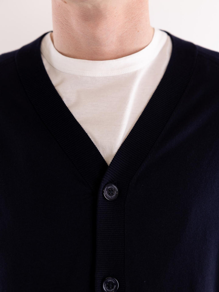 Cardigan uomo blu A011 F1006685 PAOLO PECORA 