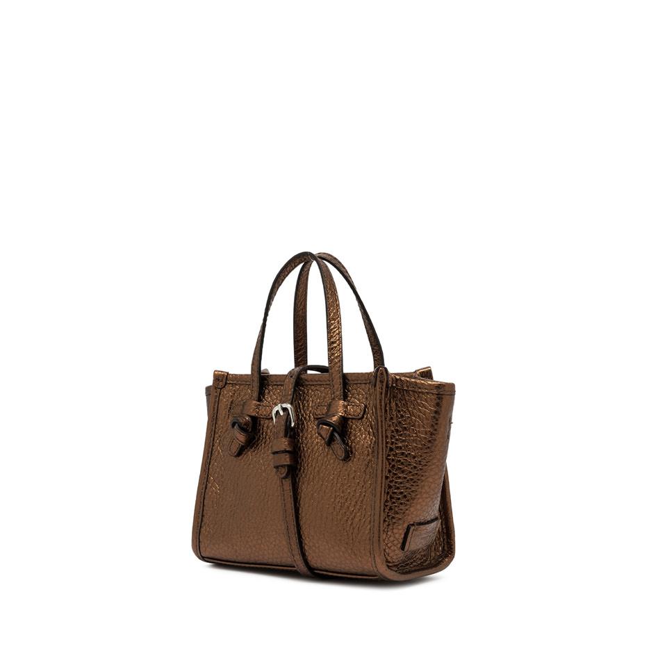 Borsa Miss marcella laminata toasted BS8065 BBLBRONZO GIANNI CHIARINI 