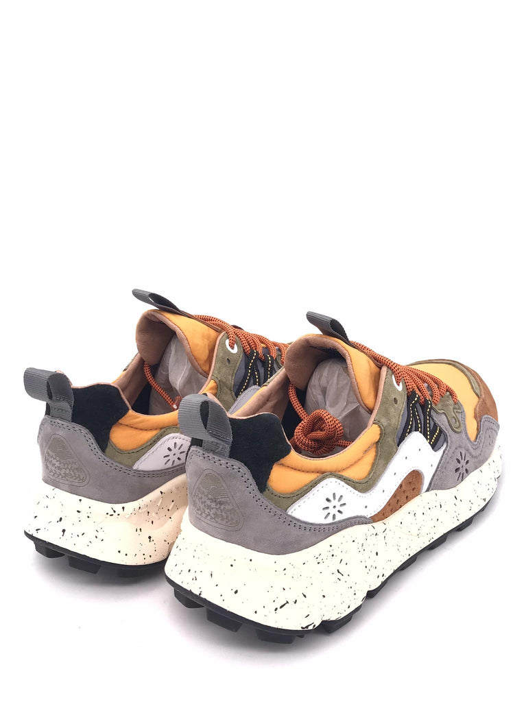 Sneakers uomo Yamano 3 marrone-arancio YAMANO 3 MAN 3D84MARRONE/ARANCIO FLOWER MOUNTAIN 