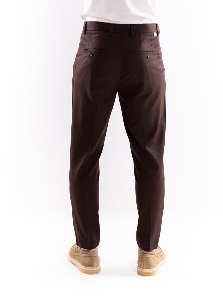 Pantalone uomo japan marrone B123 MARRONE PAOLO PECORA 