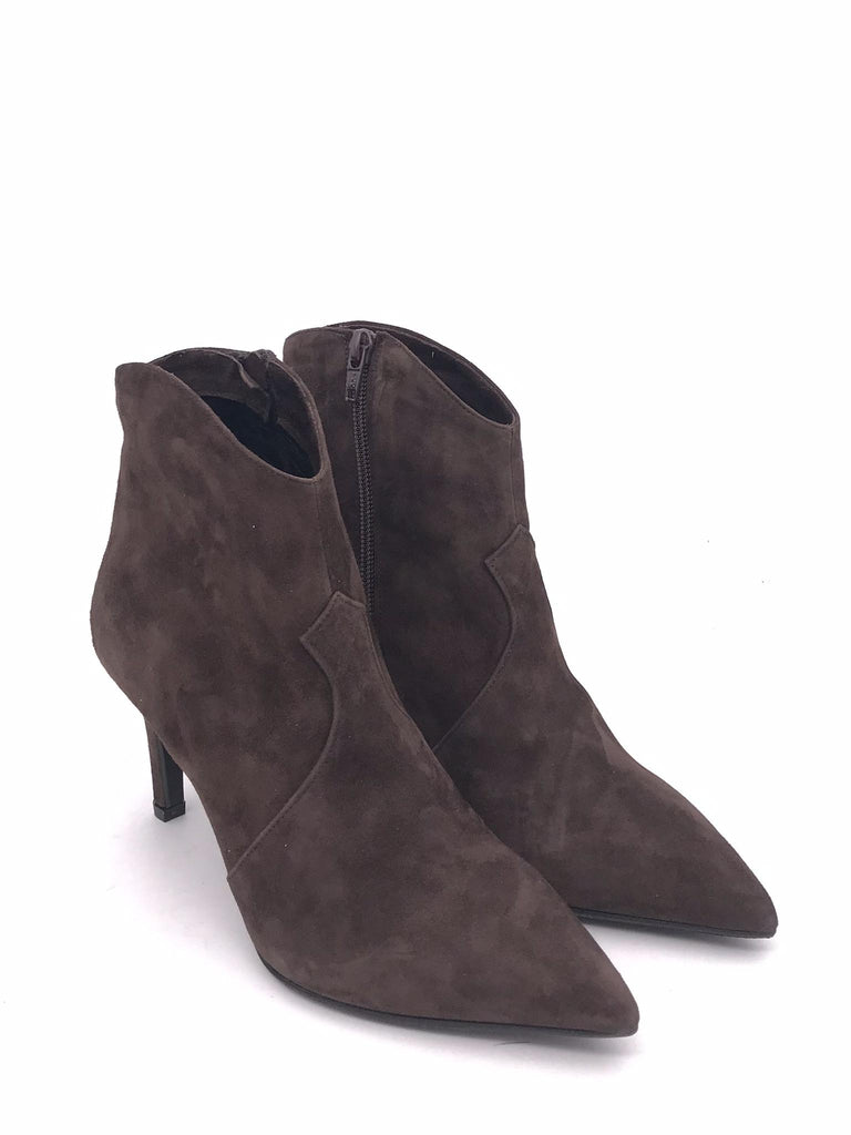 Tronchetto Tex in camoscio moro 723 TESTA DI MORO ZULIAN 