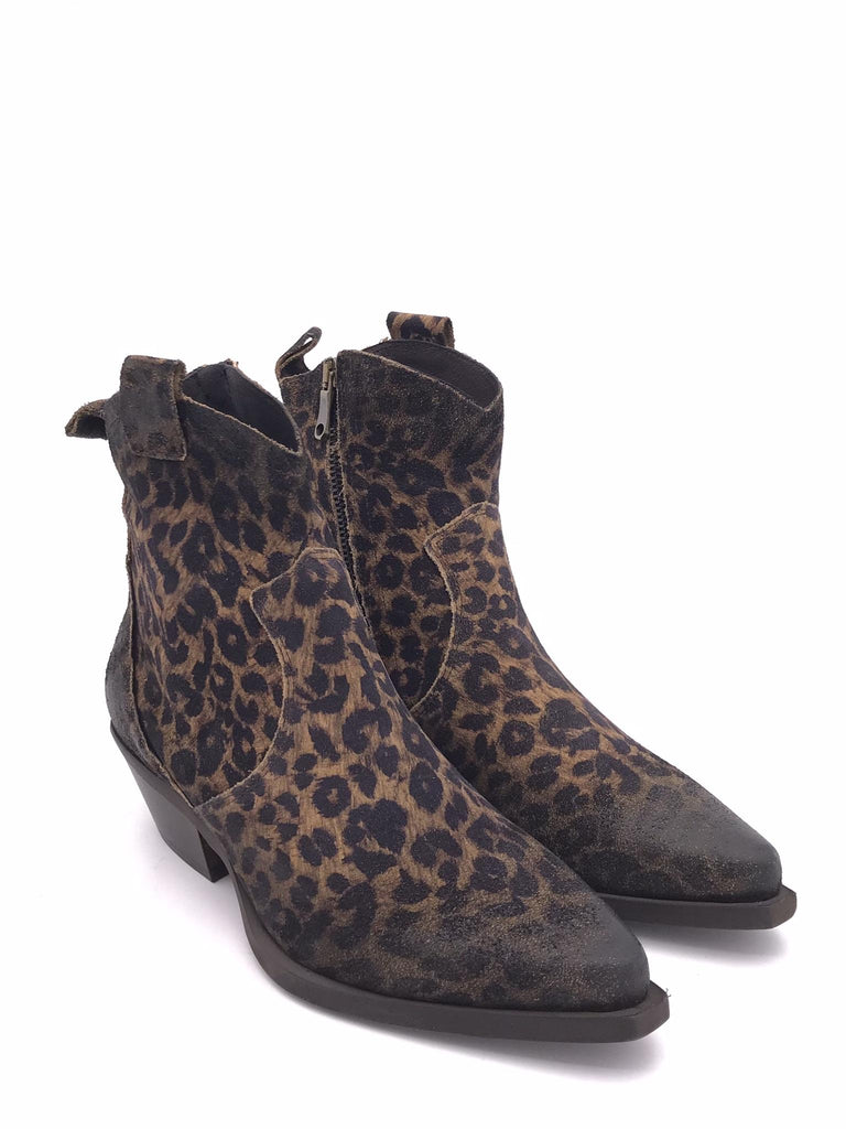 Texano basso in cavallino leopardato DX380 LEOPARDATO METISSE 