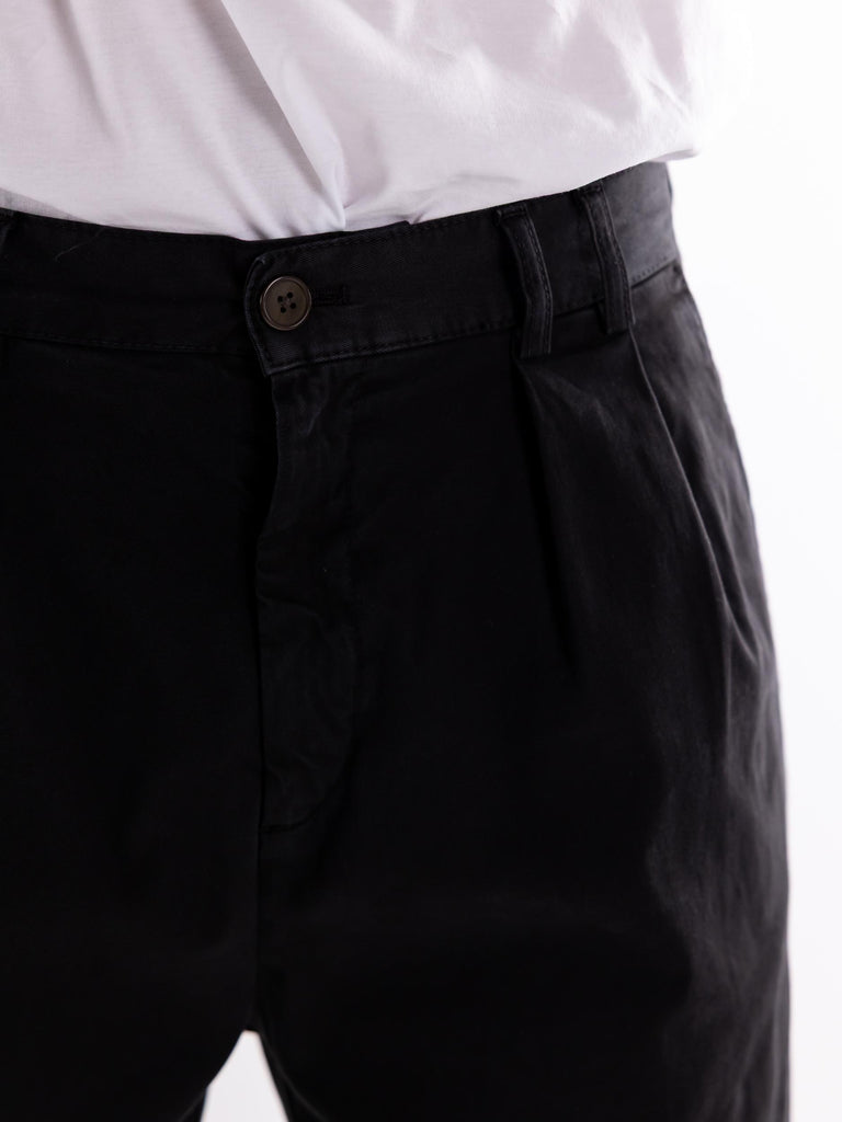 Pantalone uomo le Nacchere nero OF1S2S5P018 NERO OUTFIT 