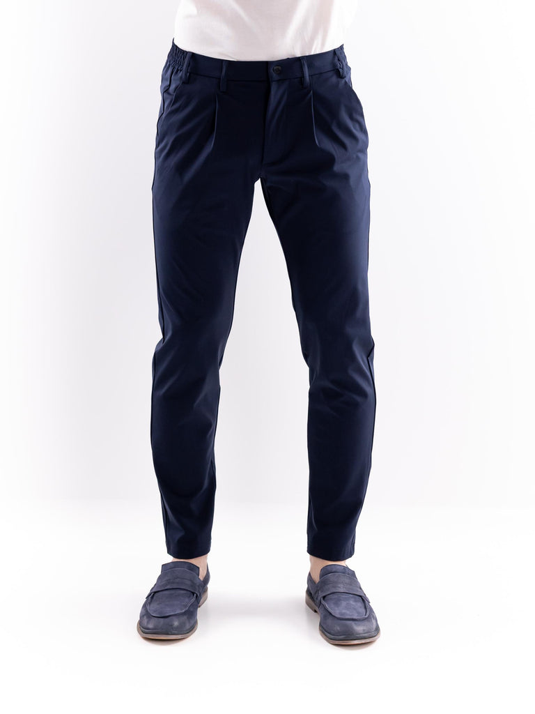 Pantaloni uomo in tessuto tecnico blu KOBRA BLU PEOPLE OF SHIBUYA 