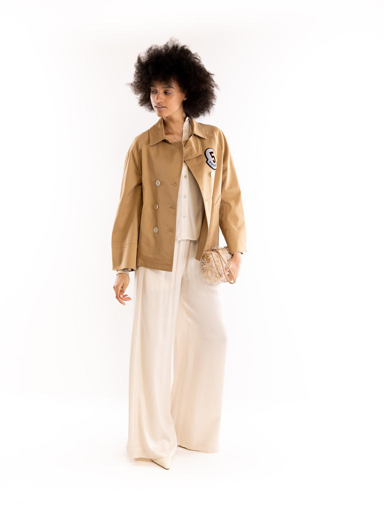 Caban corto Eden garden beige 14055 EDEN GARDENBEIGE 5 PROGRESS 