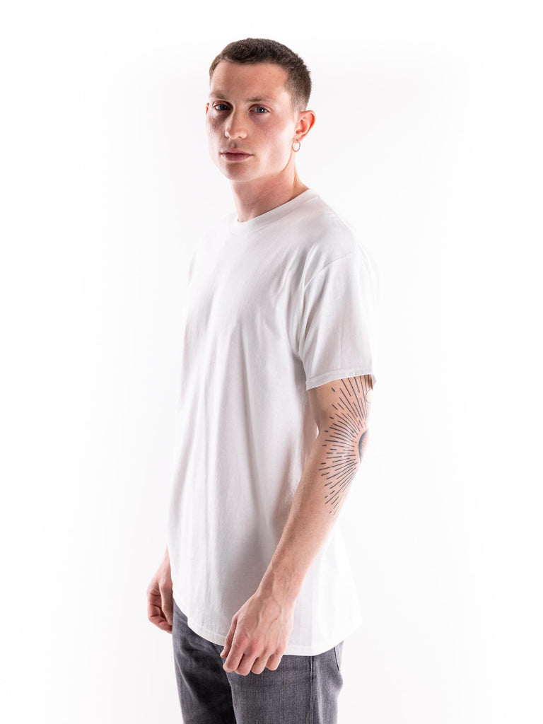 T-shirt uomo bianca stampa big DMHX/001 BIANCO DESIGN NOTHING 