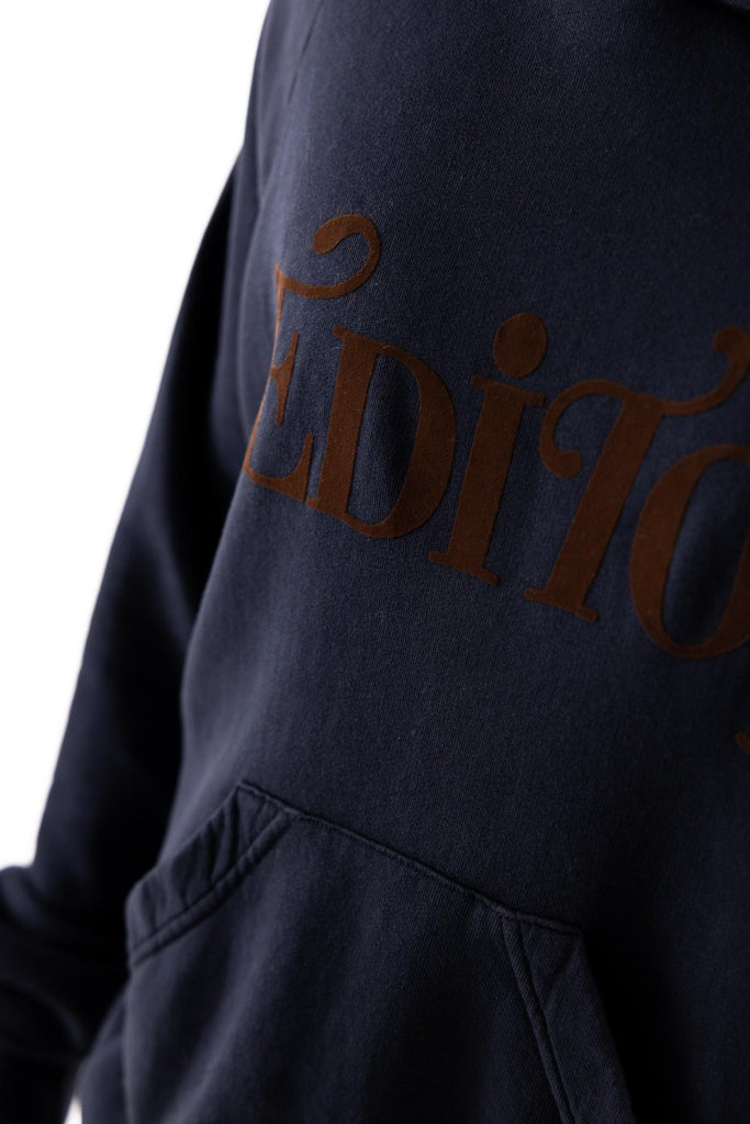 Felpa con cappuccio blu A2U803 BLU THE EDITOR 