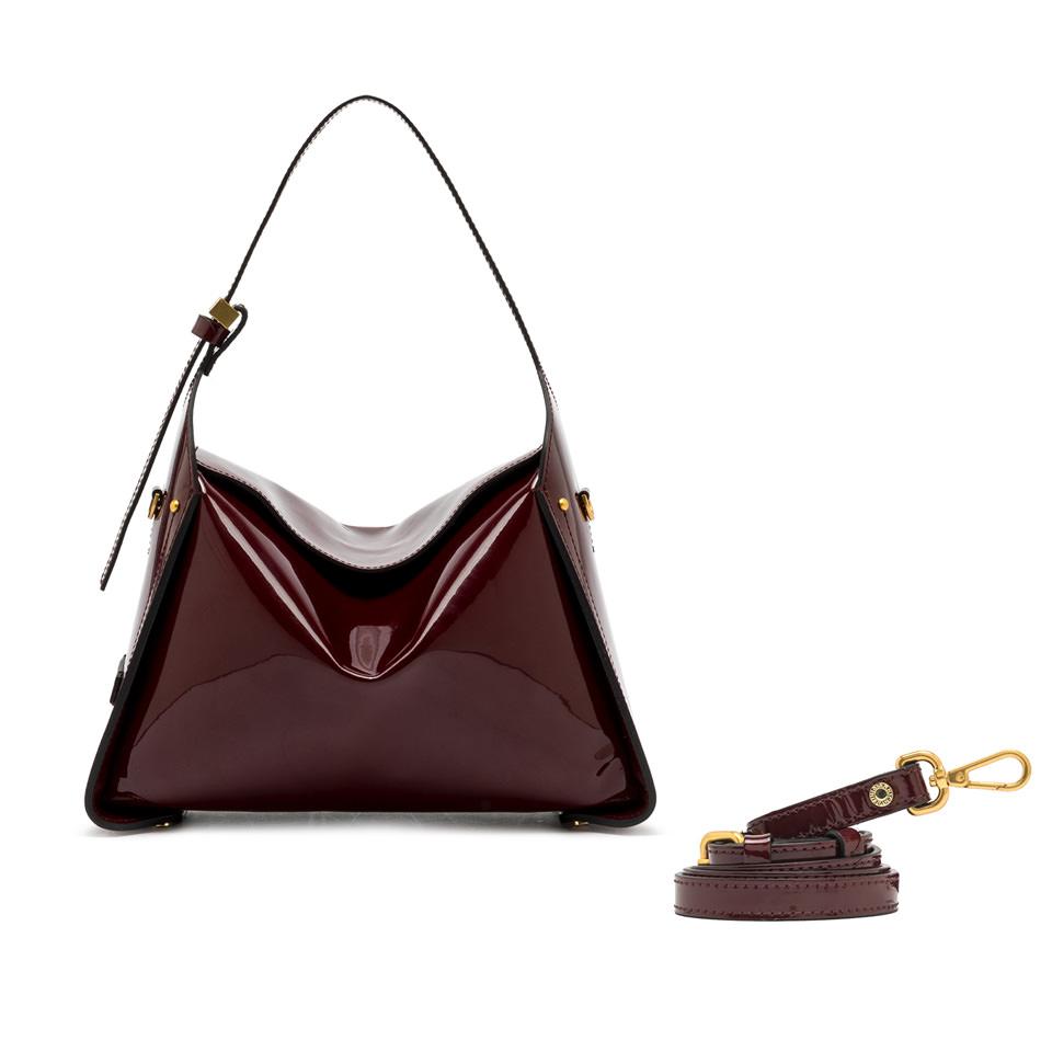 Borsa Penelope in vernice wine berry BS11871 BORDEAU GIANNI CHIARINI 