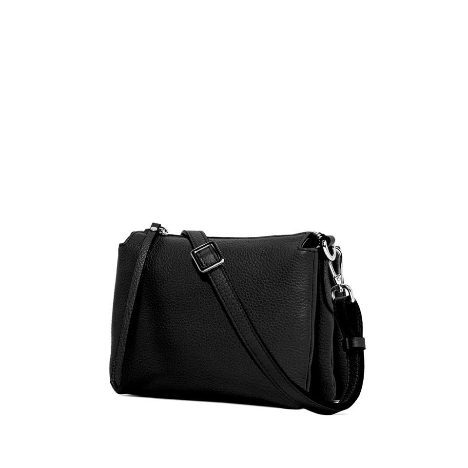 Borsa Three in pelle bottalata nera BS4362 NERO GIANNI CHIARINI 
