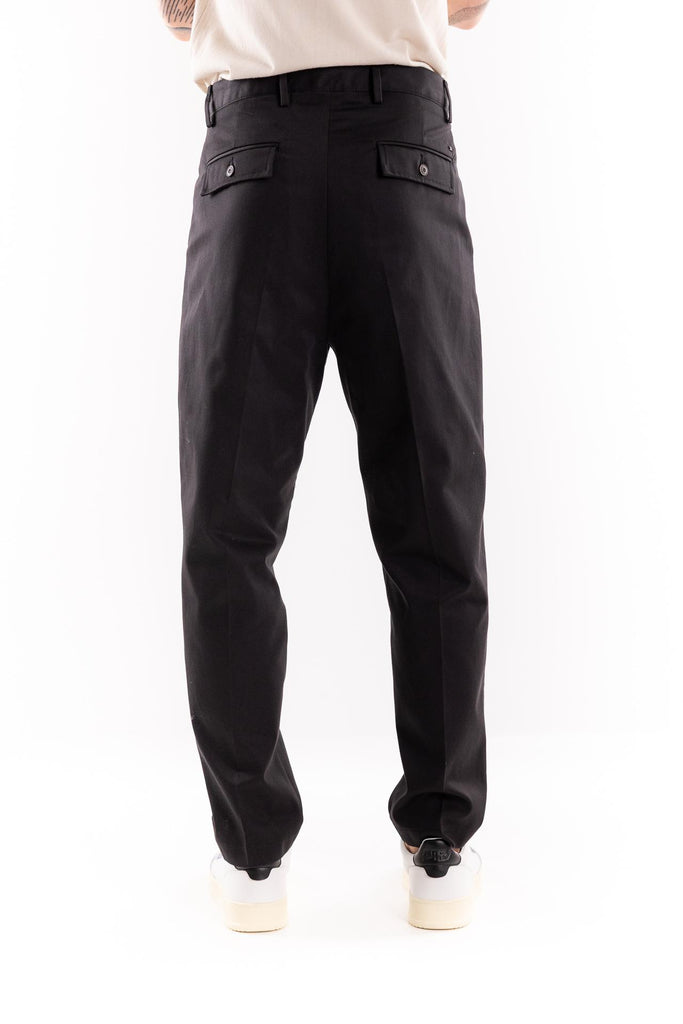 Pantalone doppia pence nero 0F1F2W5P016 NERO OUTFIT 