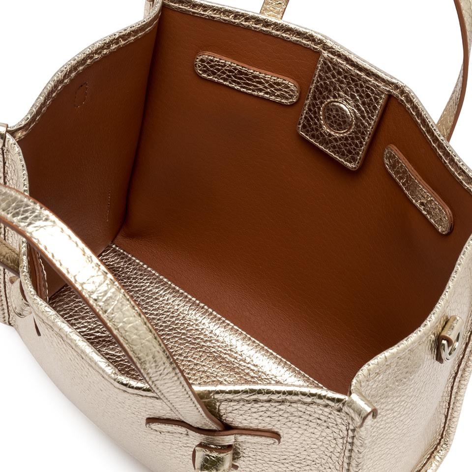 Borsa marcella 32 laminata platino BS9332 PLATINO GIANNI CHIARINI 