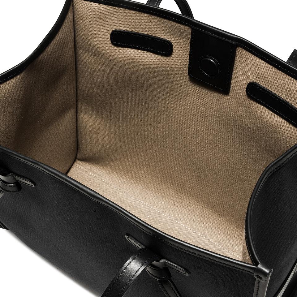 Borsa Marcella canvas nero-corda BS6850 NERO GIANNI CHIARINI 