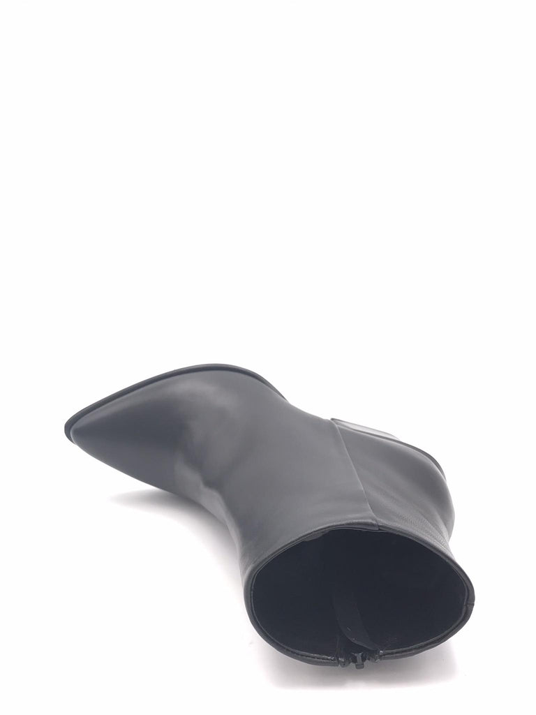 Tronchetto Marta in pelle nera SR1046 NERO ZULIAN 