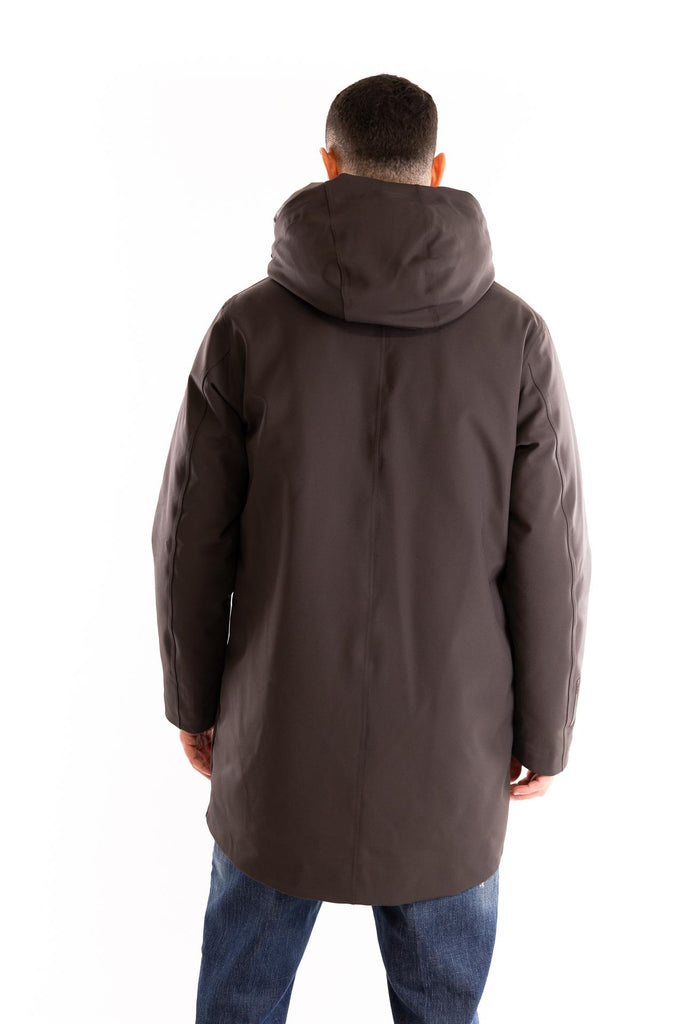 Piumino tecnico lungo Mitake marrone MITAKE PM981MARRONE PEOPLE OF SHIBUYA 