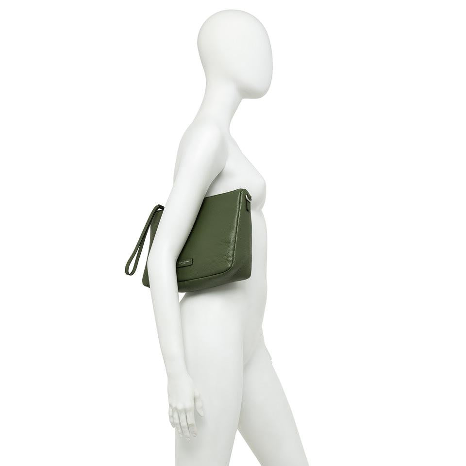 Borsa Nora pouch in pelle bottalata lamb BS10225 BEIGE GIANNI CHIARINI 
