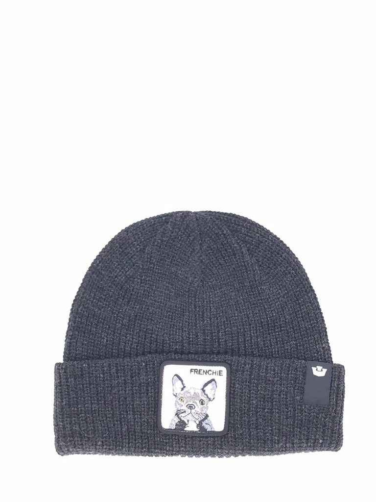 Berretto the frenchie beanie grigio scuro 107-2555 FRENCHIEGRIGIO SCURO GOORIN BROS 