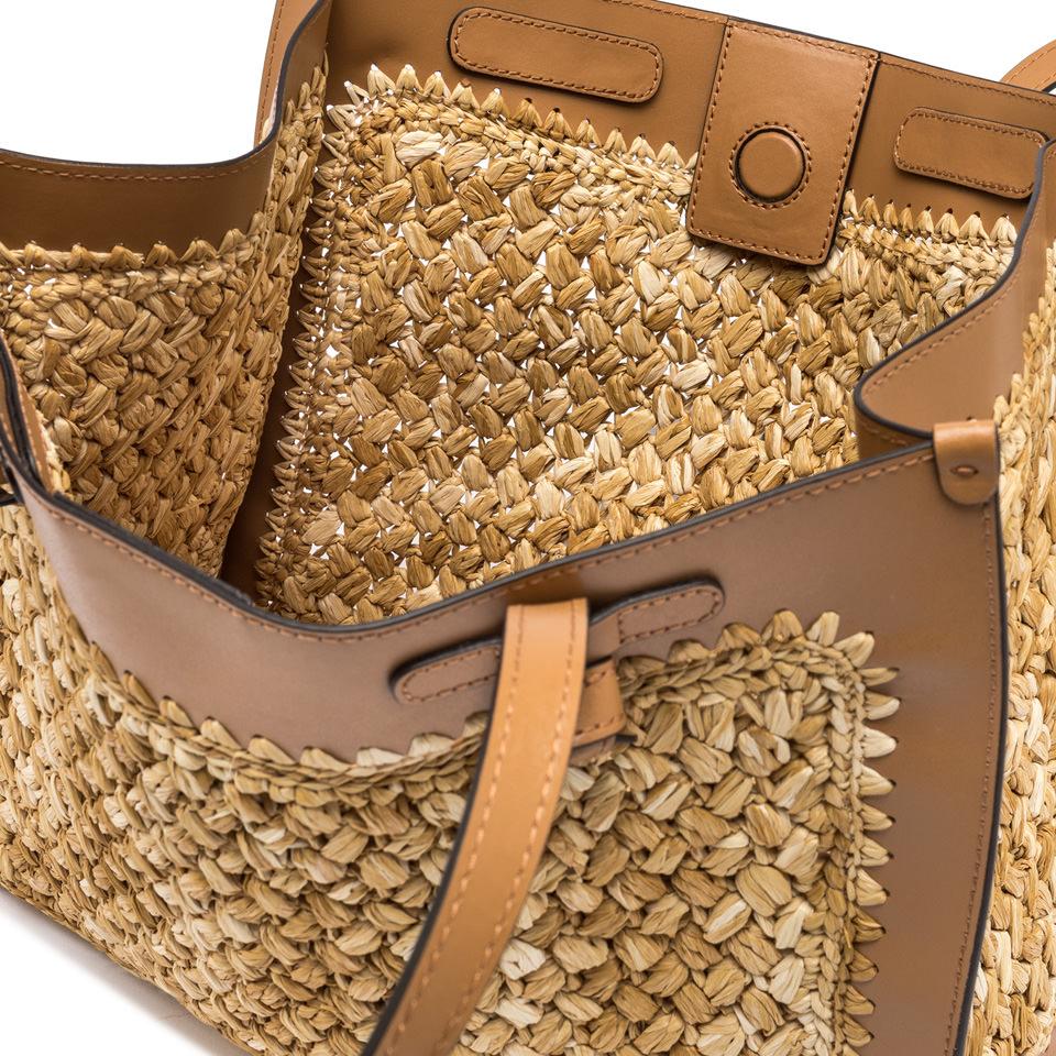 Borsa Marcella raffia naturale BS11710 CUOIO GIANNI CHIARINI 