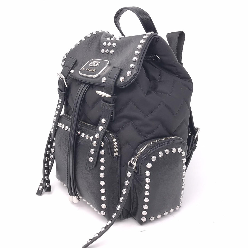 Zaino dark wave backpack nero 151M-ZS-400 NERO LA CARRIE 