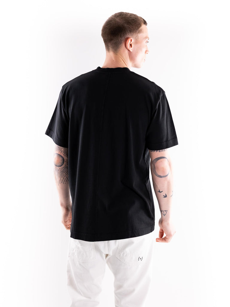 T-shirt over in cotone nero F031 NERO PAOLO PECORA 