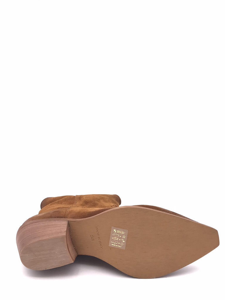Texano basso in crosta cuoio TB212R CUOIO METISSE 