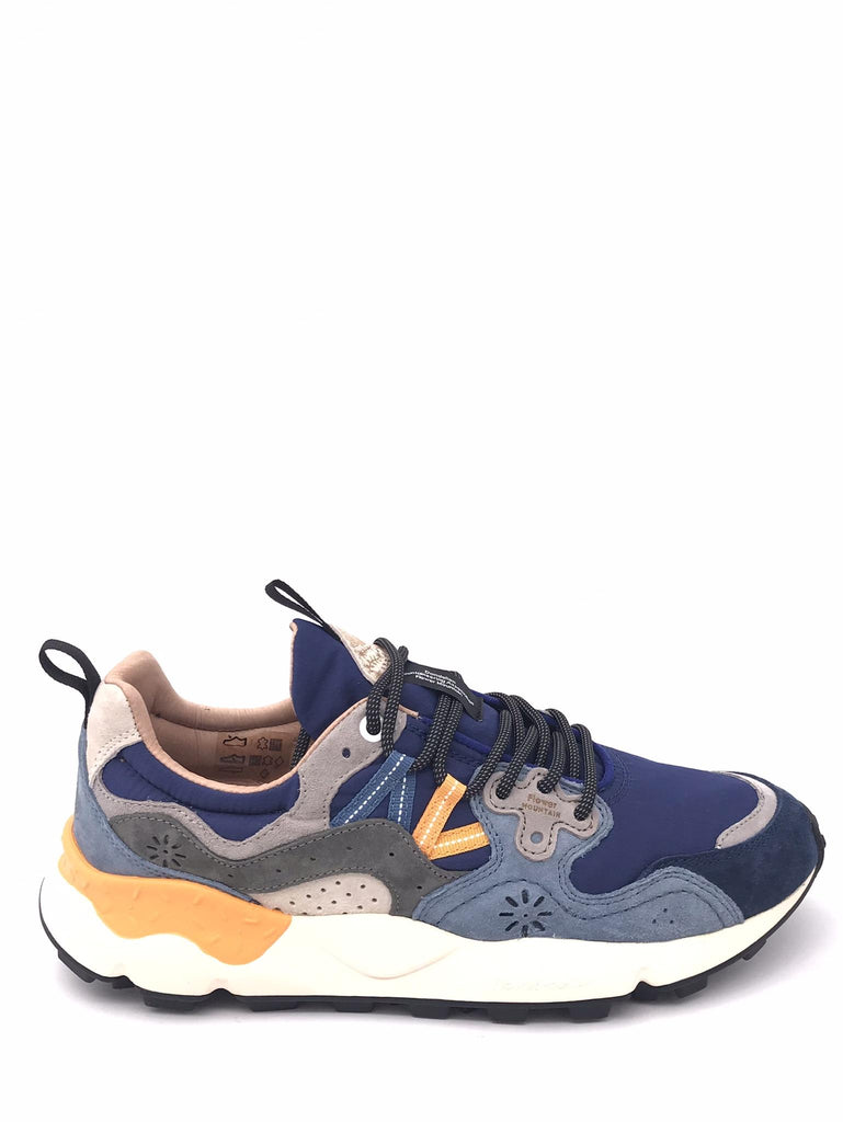 Sneakers uomo Yamano 3 blu-grigio YAMANO 3 MAN 1C55BLU/GRIGIO FLOWER MOUNTAIN 