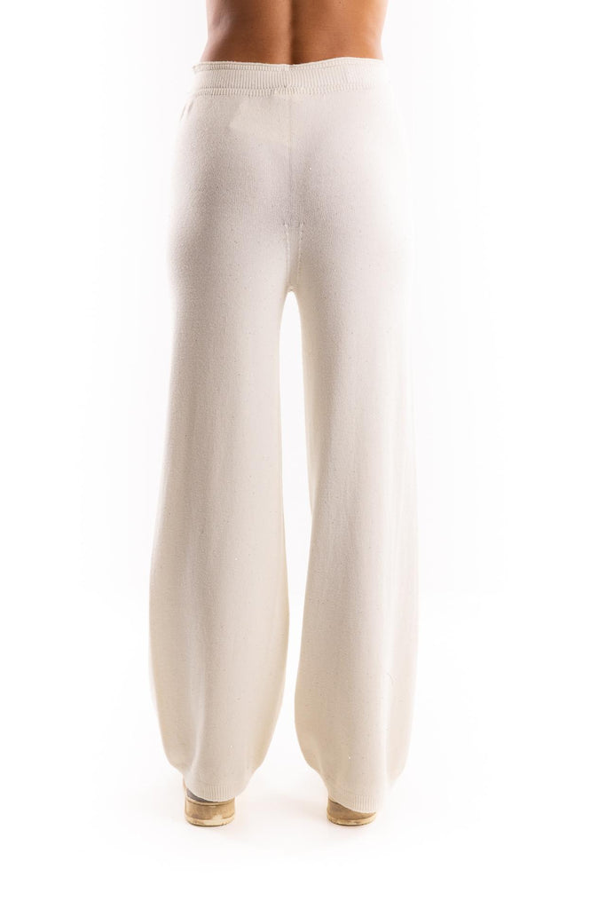 Pantalone dritto strass color burro HMABW02317 BI04BURRO HINNOMINATE 