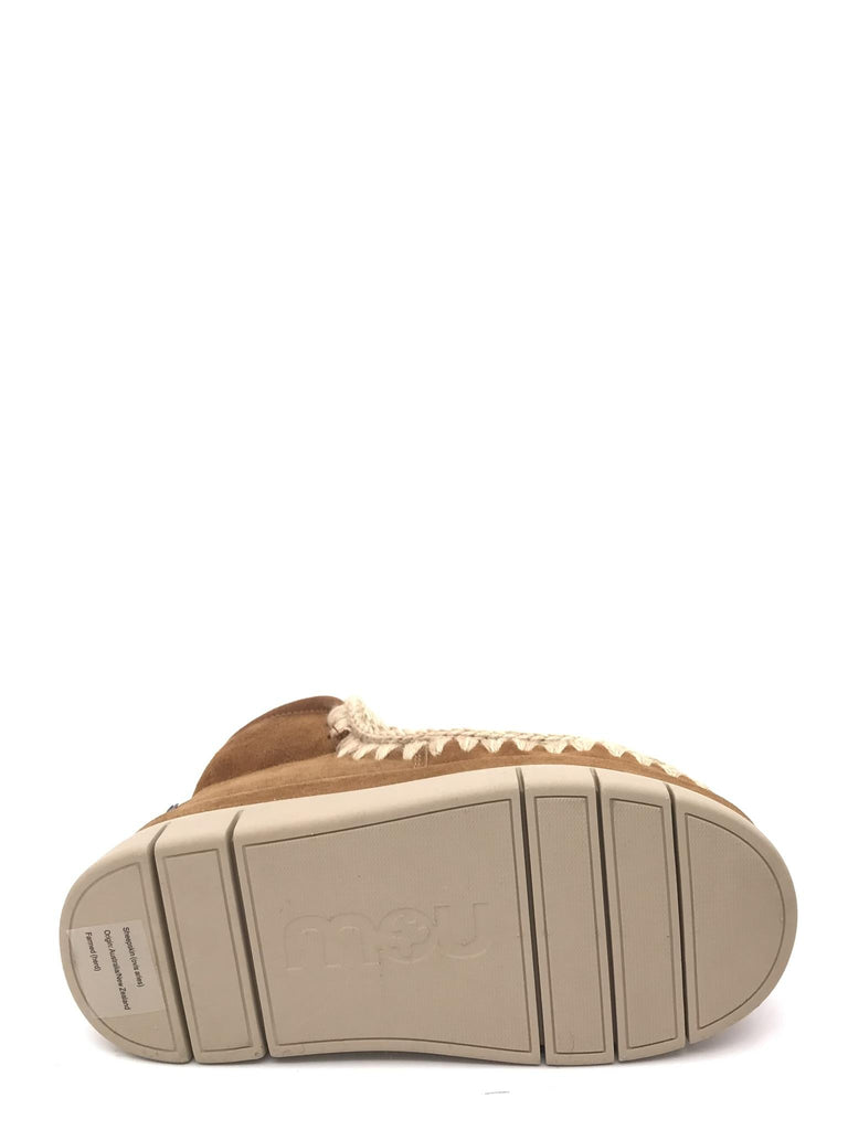 Eskimo bounce welt sneaker suede cognac FW751000A CUOIO MOU 