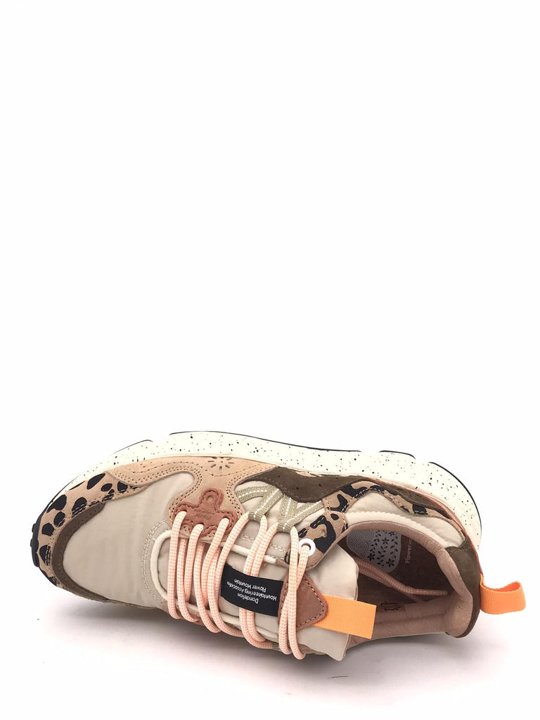 Sneakers yamano 3 rosa-beige YAMANO 3 WOMAN ROSA-BEIGE FLOWER MOUNTAIN 