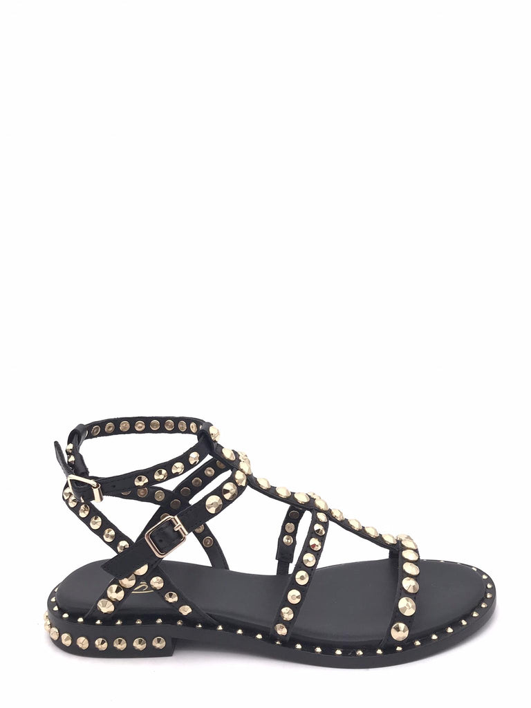 Sandalo Precious nero 130289 NERO ASH 