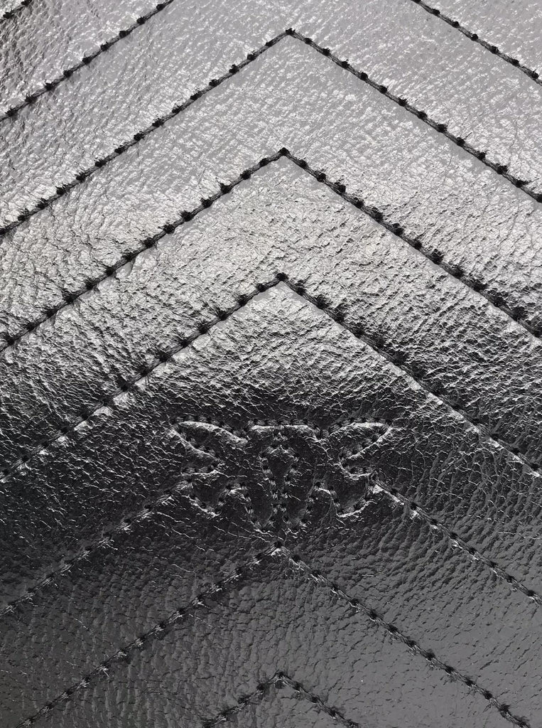 Borsa love one classic light nero wrinkle 106174 A2JCNERO PINKO 