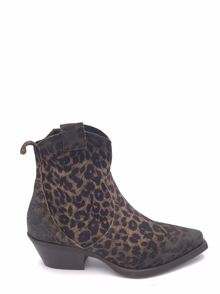 Texano basso in cavallino leopardato DX380 LEOPARDATO METISSE 