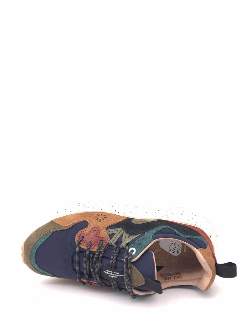 Sneakers yamano 3 marrone-blu YAMANO 3 MAN 2B32MARRONE-BLU FLOWER MOUNTAIN 