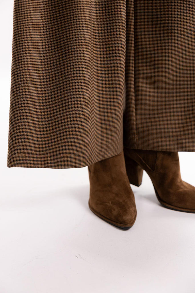 Pantalone palazzo Bondeno marrone 2523136011200 006MARRONE MARELLA 