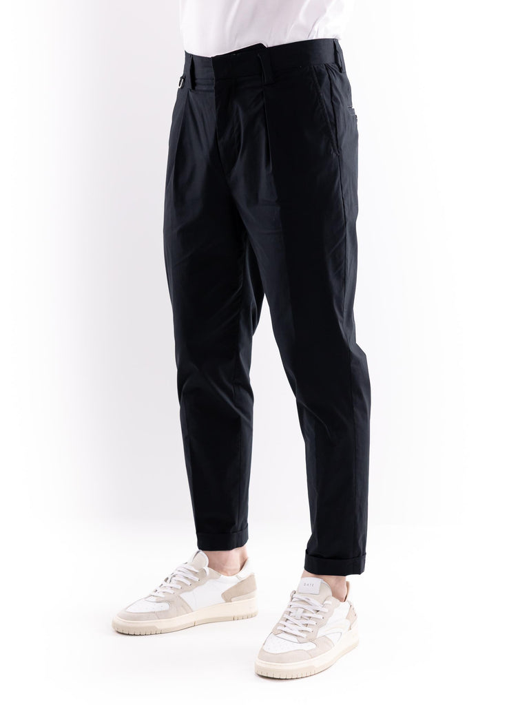 Pantalone uomo japan leggero ghiaccio B123 NERO PAOLO PECORA 