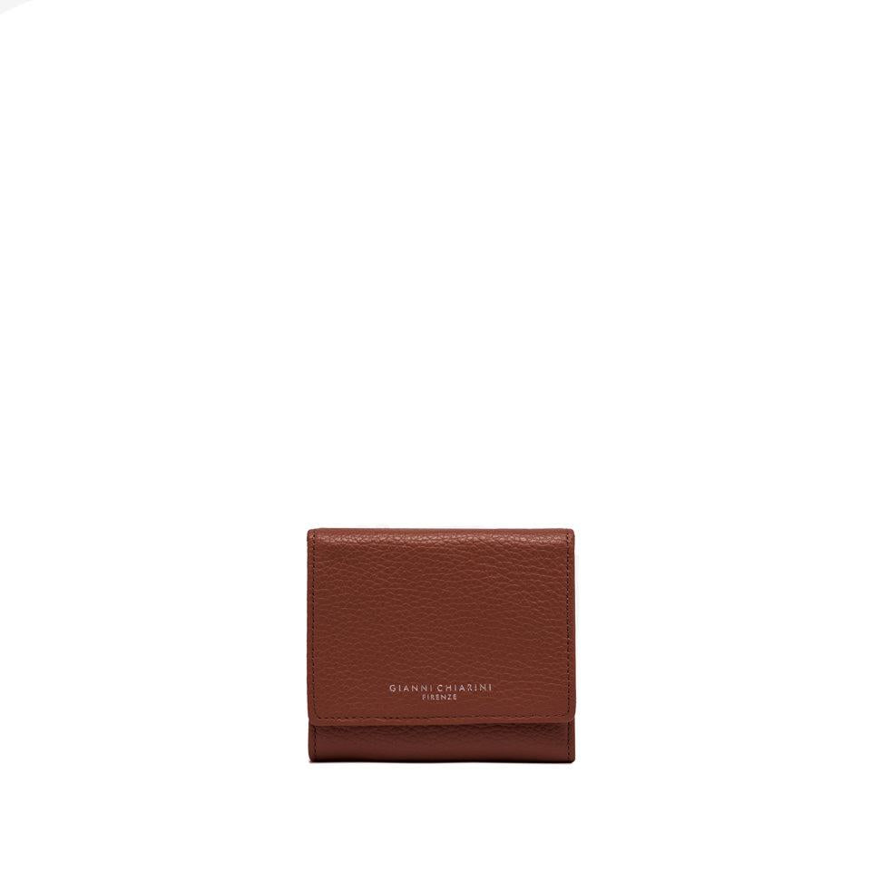 Portafoglio wallet medio brick red PF5080 BRUCIATO GIANNI CHIARINI 