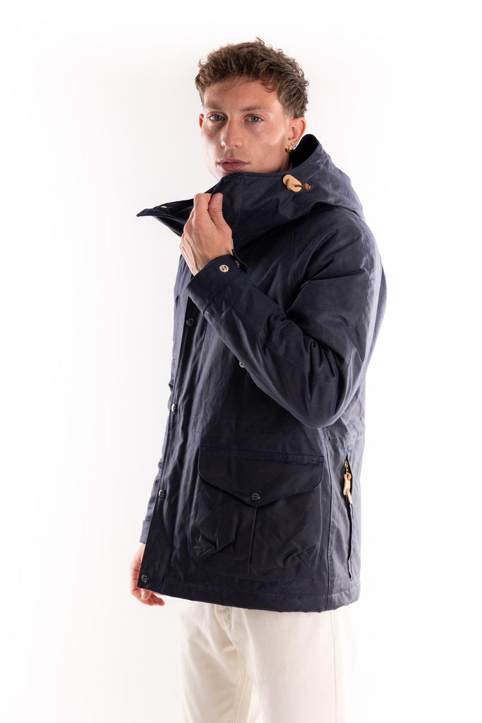 New fisherman parka blu 7091WX BLU MANIFATTURA CECCARELLI 
